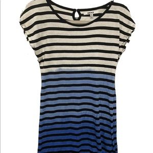 DKNY striped dress